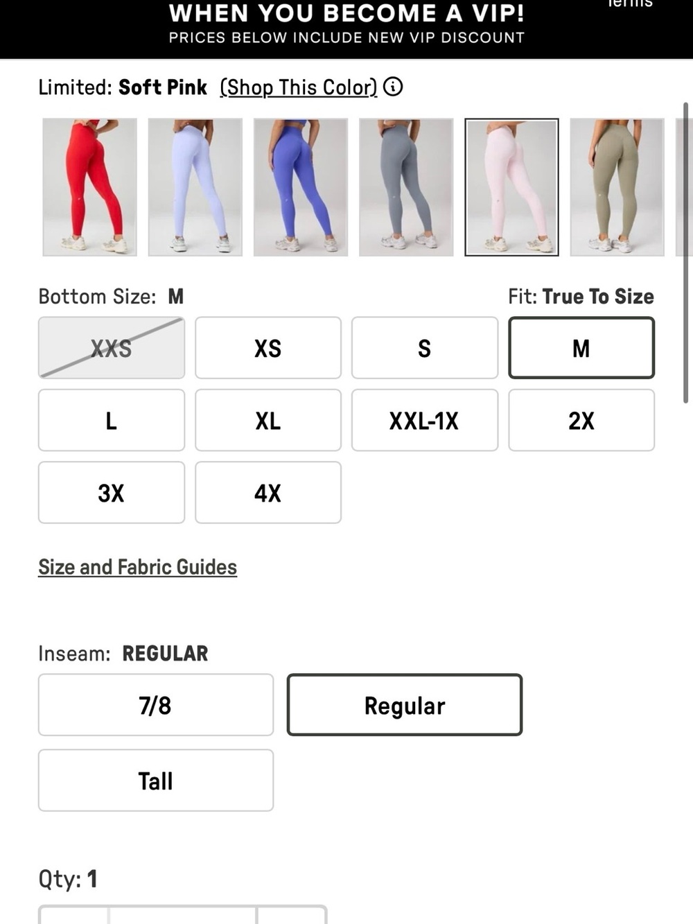 Fabletics Lavender High-Rise Performance Leggings - Picture 2 of 2